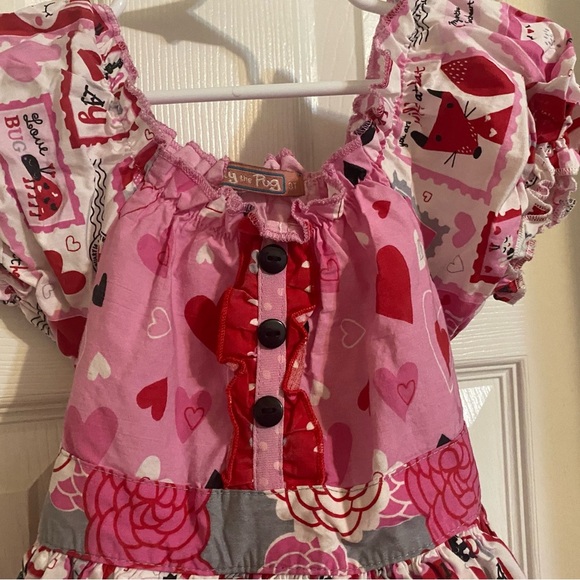 Jelly the Pug Valentines Dress - Picture 4 of 9